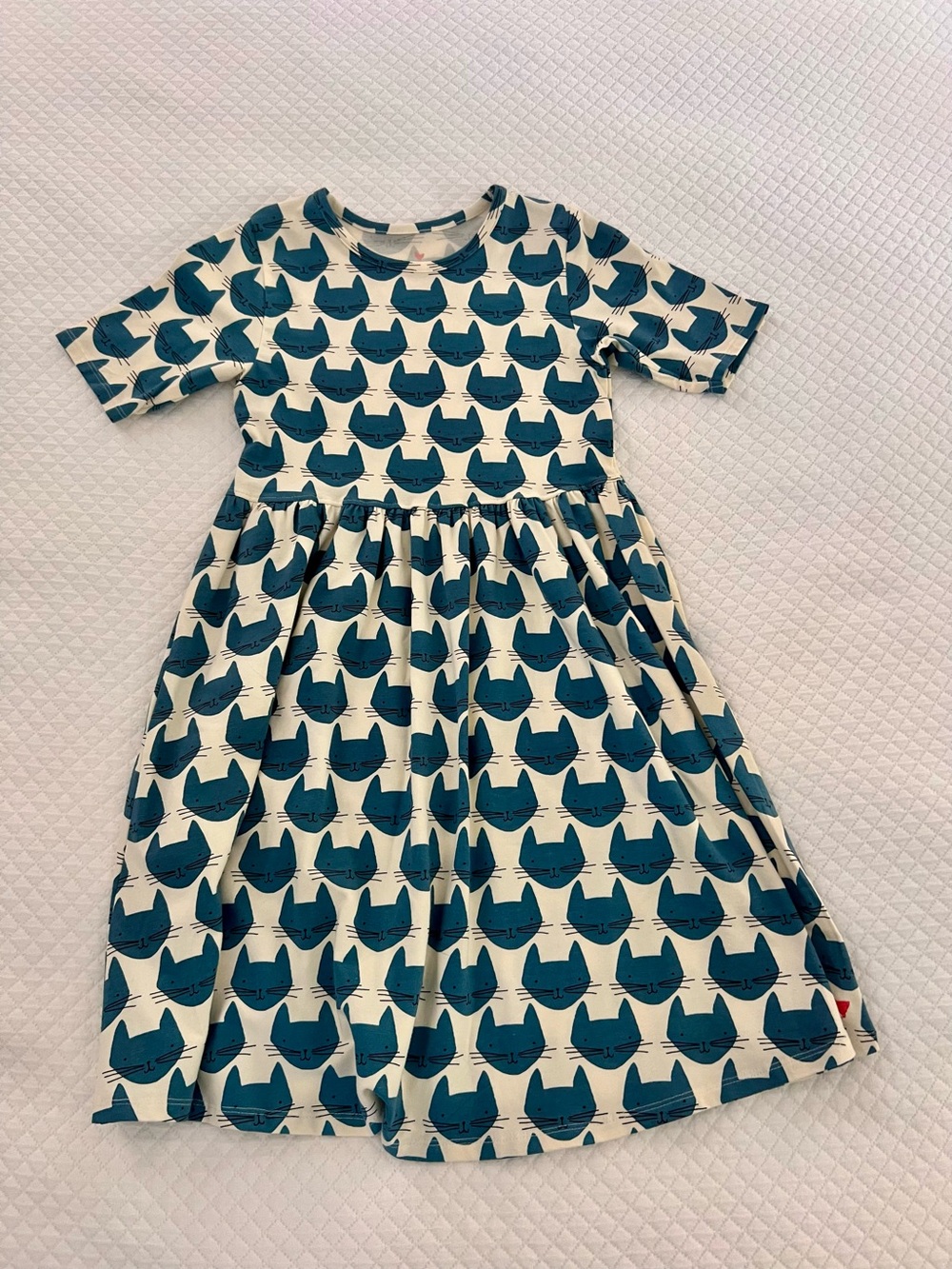 Pink Chicken cat face dress